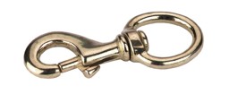 Zeige Details für Karabinerhaken, Messing, Führstrickkarabiner Bild von Karabinerhaken, Messing, Führstrickkarabiner