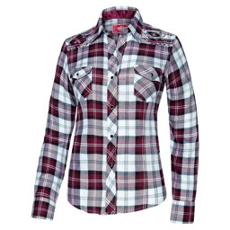 Zeige Details für Westernbluse PASADENA, Westernhemd für Damen, kariert Bild von Westernbluse PASADENA, Westernhemd für Damen, kariert