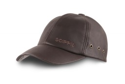 Zeige Details für Lederkappe Scippis, Base-Cap braun oder schwarz Bild von Lederkappe Scippis, Base-Cap braun oder schwarz