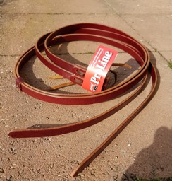 Zeige Details für Lederzügel, Westernzügel, latigo Bild von Lederzügel, Westernzügel, latigo