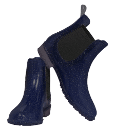 Zeige Details für Jodhpurstiefelette Sparkle, Gummireitschuhe, blau Glitzer Bild von Jodhpurstiefelette Sparkle, Gummireitschuhe, blau Glitzer