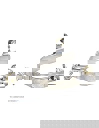 Zeige Details für Westernsporen Edelstahl, schmal, graviert Bild von Westernsporen Edelstahl, schmal, graviert