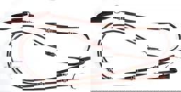 Zeige Details für Geschlossene Lederzügel mit Rohhautverzierung, Romal Reins Bild von Geschlossene Lederzügel mit Rohhautverzierung, Romal Reins