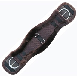Zeige Details für Westernsattelgurt mit Lammfell, anatomisch Bild von Westernsattelgurt mit Lammfell, anatomisch