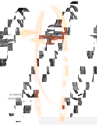 Zeige Details für Kaltbluttrense chestnut mit hübschen Verzierungen, Westerntrense Bild von Kaltbluttrense chestnut mit hübschen Verzierungen, Westerntrense