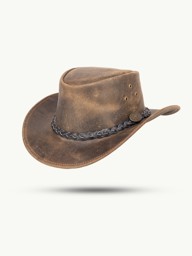 Zeige Details für Lederhut Fleetwood, Westernhut, Cowboyhut von Scippis Bild von Lederhut Fleetwood, Westernhut, Cowboyhut von Scippis