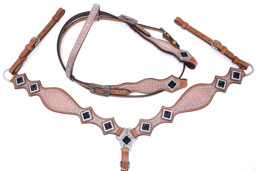 Zeige Details für Westernset: Glitzer-Showtrense und Vorderzeug mit Nieten rosa Bild von Westernset: Glitzer-Showtrense und Vorderzeug mit Nieten rosa