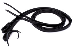 Zeige Details für Westernzügel Harnessleder schwarz Bild von Westernzügel Harnessleder schwarz