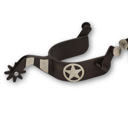 Zeige Details für Westernsporen brown steeled mit Texasstern Bild von Westernsporen brown steeled mit Texasstern