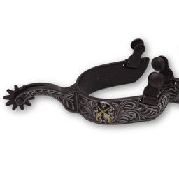 Zeige Details für Westernsporen brown steeled mit Verzierungen Bild von Westernsporen brown steeled mit Verzierungen