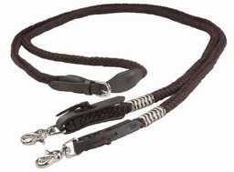 Zeige Details für Acorn Englischzügel von Barefoot, rundgeflochtene Seilzügel, geschlossen Bild von Acorn Englischzügel von Barefoot, rundgeflochtene Seilzügel, geschlossen