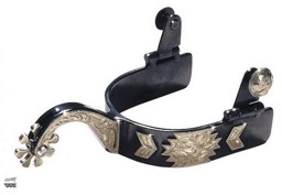 Zeige Details für Westernsporen CHEYENNE - black steeled Bild von Westernsporen CHEYENNE - black steeled