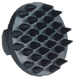 Zeige Details für Noppenstriegel für die wohltuende Massage, Gumminoppenstriegel Bild von Noppenstriegel für die wohltuende Massage, Gumminoppenstriegel