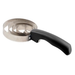 Zeige Details für Federstriegel, Spiralstriegel schwarz und azurblau Bild von Federstriegel, Spiralstriegel schwarz und azurblau