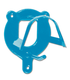 Zeige Details für Trensenhalter aus Metall, schwarz, lila, pink, azurblau Bild von Trensenhalter aus Metall, schwarz, lila, pink, azurblau
