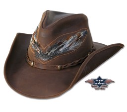 Zeige Details für Westernlederhut, Cowboyhut OUTBACK Bild von Westernlederhut, Cowboyhut OUTBACK