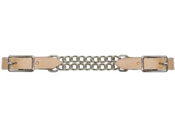 Zeige Details für Lederkinnriemen mit Kette, Kinnkette  Bild von Lederkinnriemen mit Kette, Kinnkette
