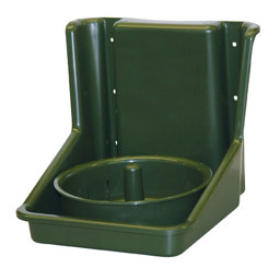 Zeige Details für Lecksteinhalter, Pferdelecksteinhalter mit rundem Einsatz Bild von Lecksteinhalter, Pferdelecksteinhalter mit rundem Einsatz