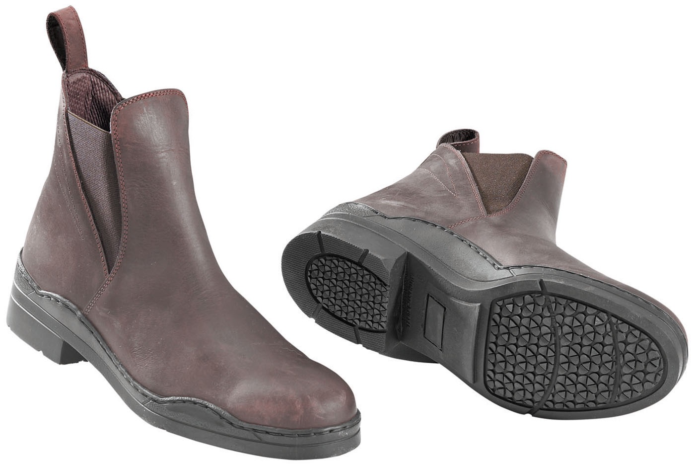 Reitschuhe Unisex Leder Stiefeletten Jodhpur Reitstiefel Winterstiefel 38 Braun 