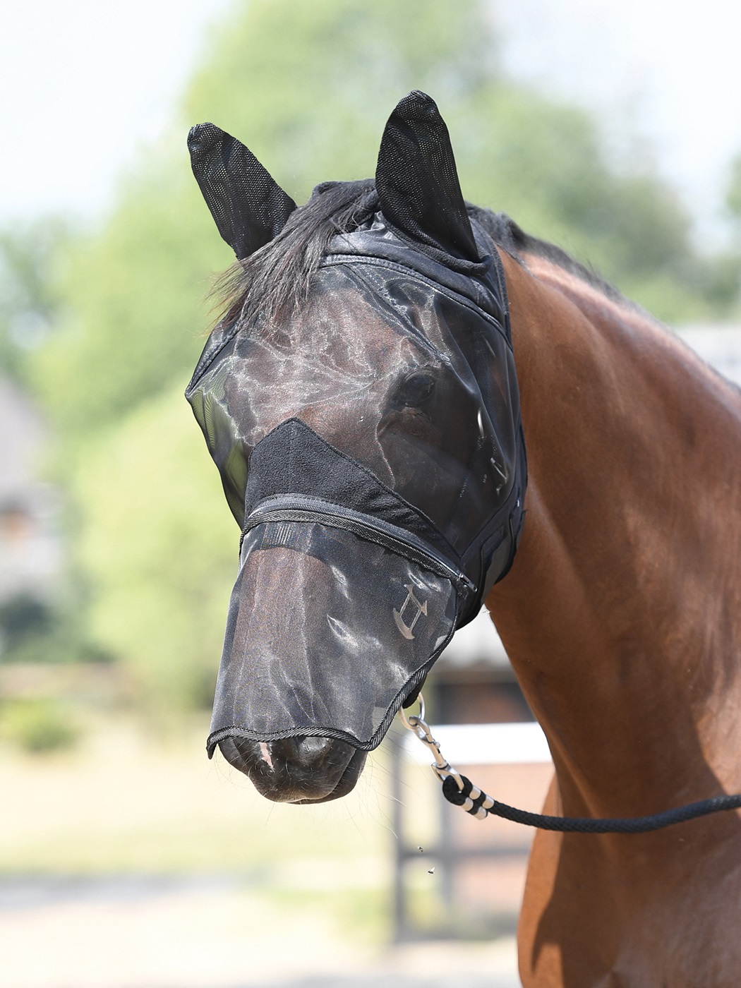 Bild von Fliegenmaske Fly Protector, Pferdefliegenmaske