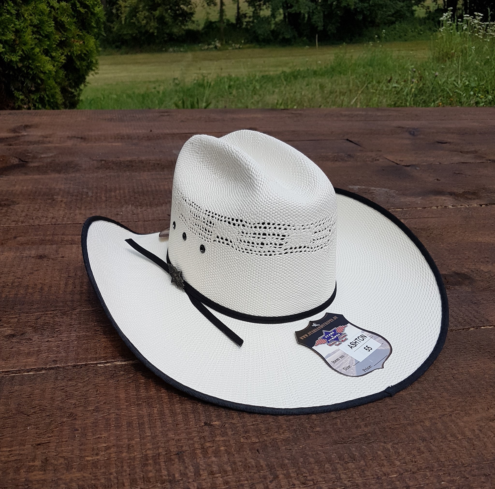 Hübsch Kinder tragen Cowboy-Hut, Stock Bild