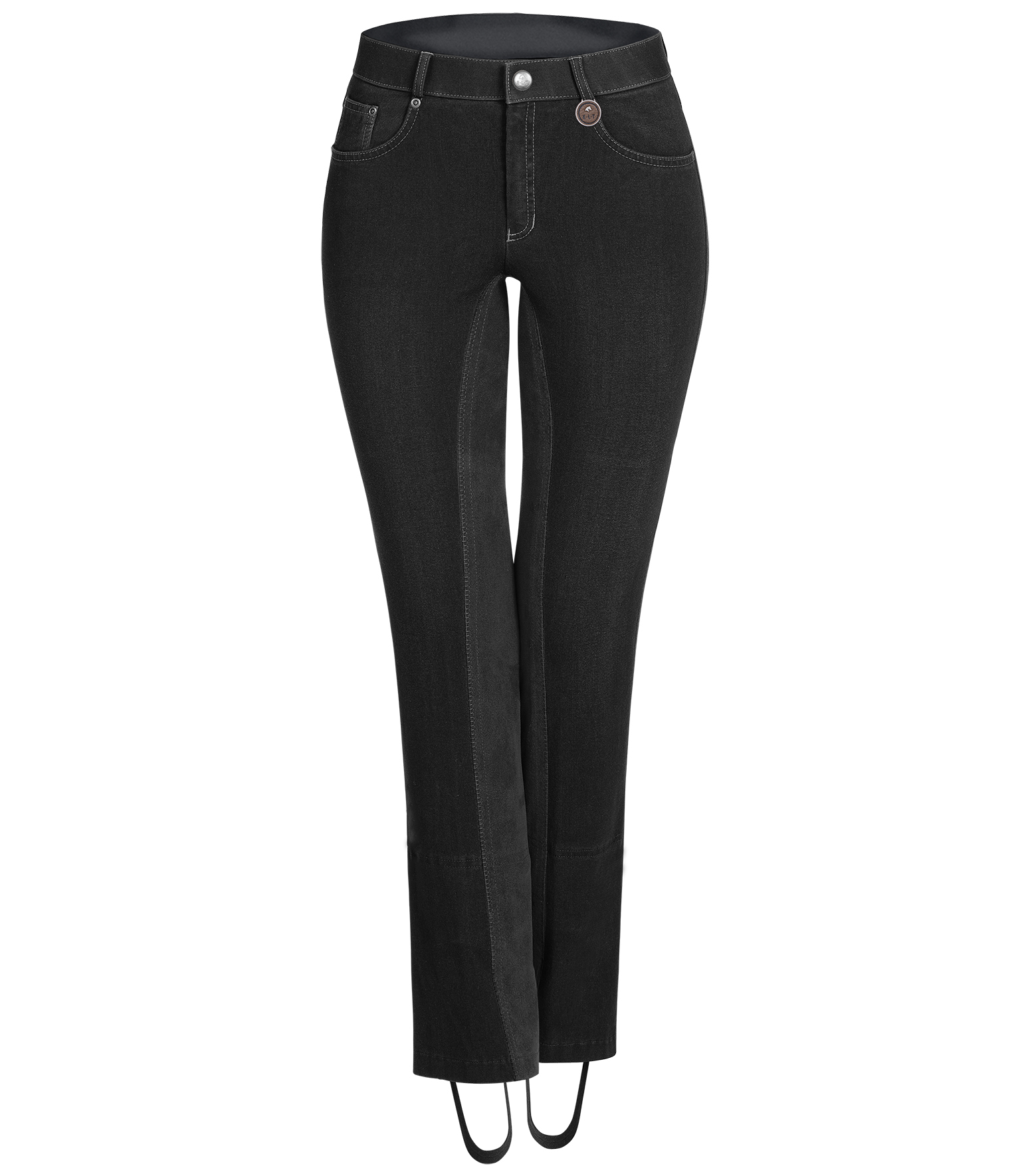 Bild von Damen Jeans-Jodhpurreithose Dorit, Jeansreithose, Westernreithose