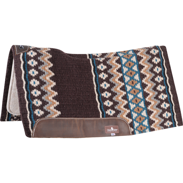 Bild von Classic Equine Westernpad ESP contoured wool Pad, anatomisch