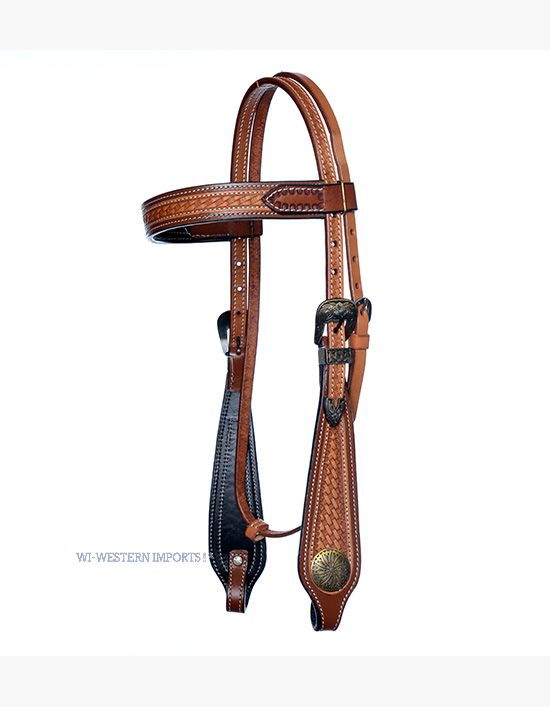 Bild von Westerntrense Buckaroo mit antiken Buckles