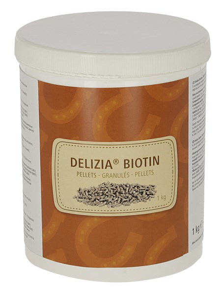 Bild von Delizia Biotin Pellets, Pferdezusatzfutter