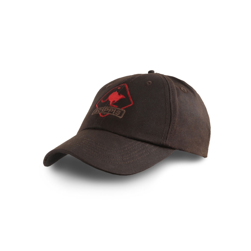 Bild von Oilskin-Cap SCIPPIS, Wachskappe, Base-Cap wasserdicht