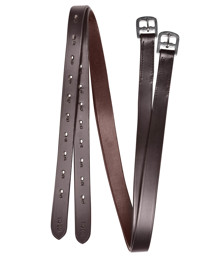 Bild von Steigbügelriemen Leder, schwarz oder braun