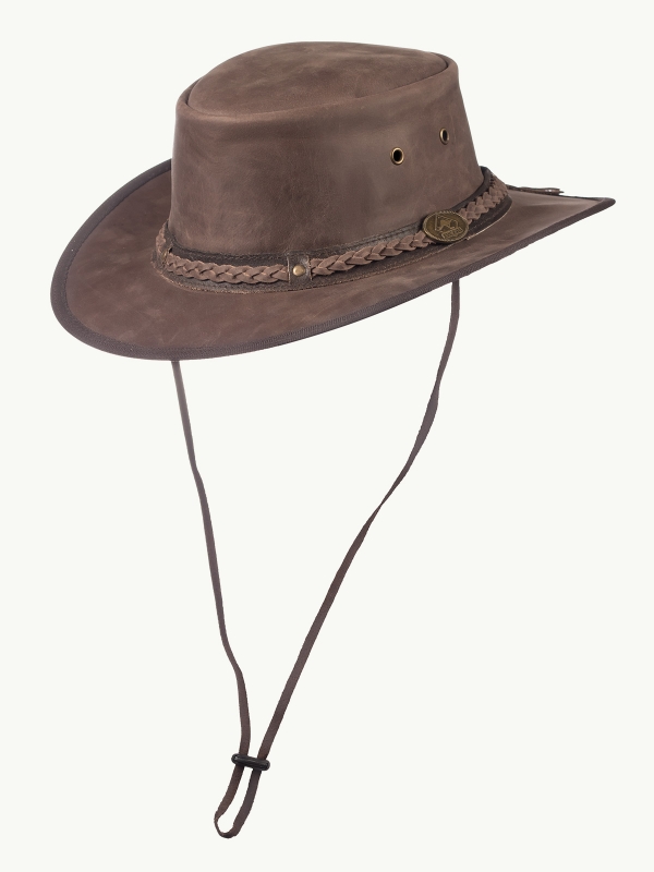 Lederhut Henbury, Cowboyhut, Regenhut, Westernhut, Wanderreithut
