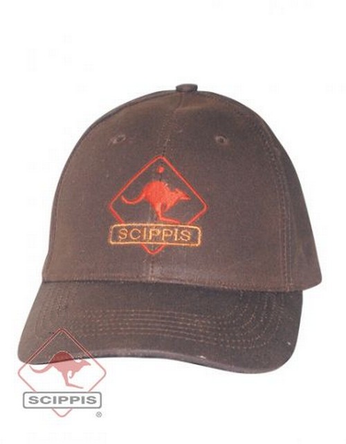 Bild von Oilskin-Cap SCIPPIS, Wachskappe, Base-Cap wasserdicht