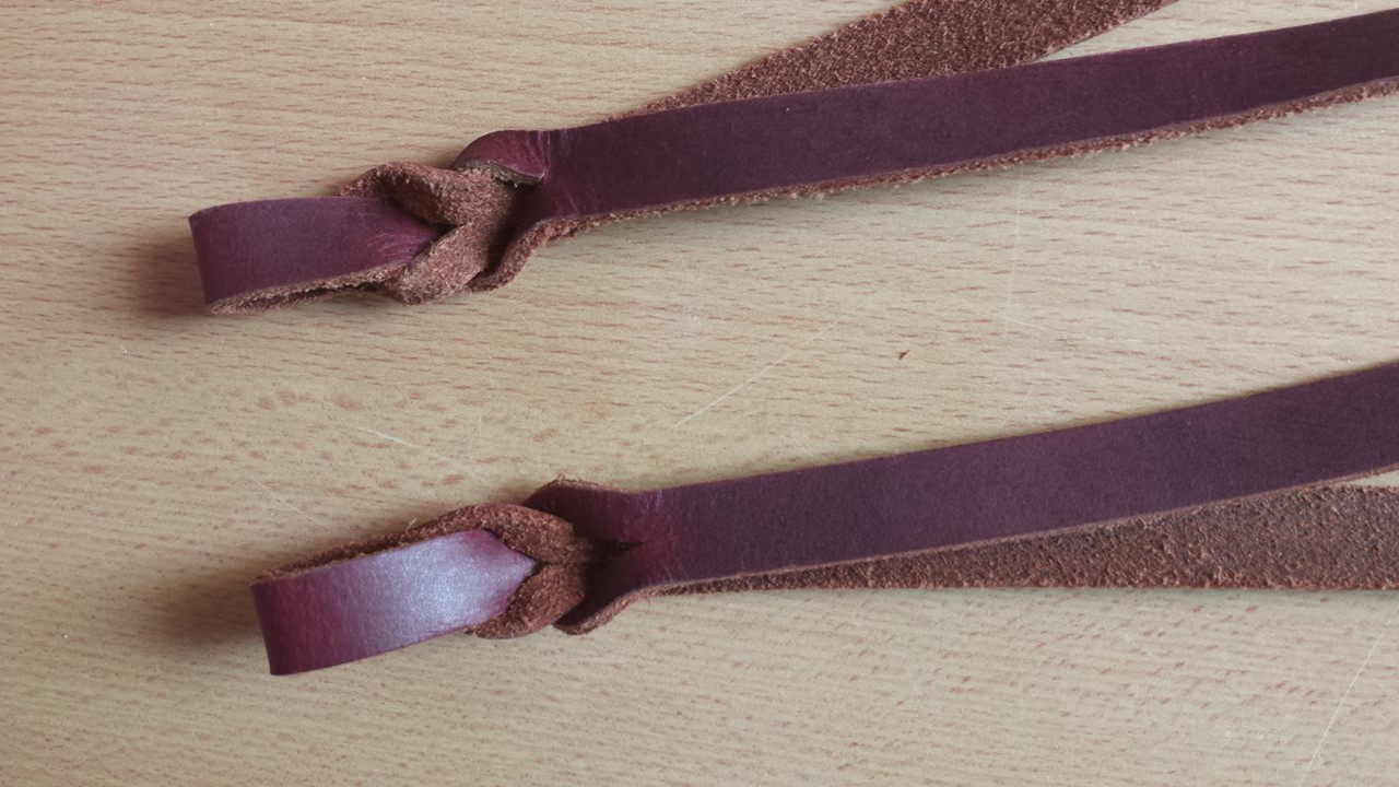 Bild von Saddle Strings, Lederriemen, Lederbänder, Sattelbänder