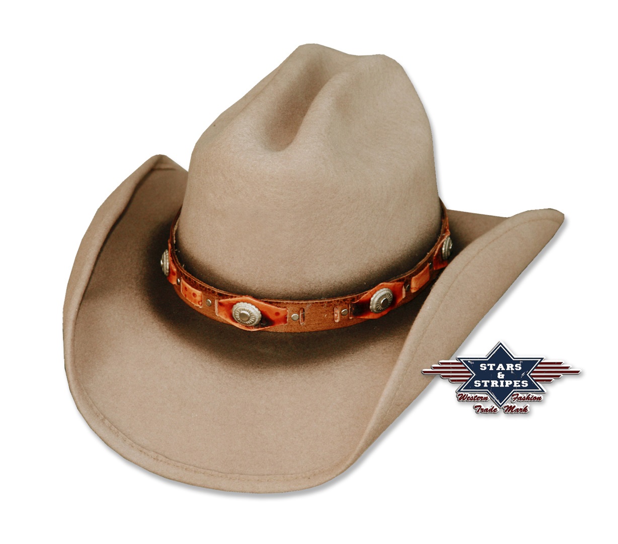 Bild von Westernfilzhut, Cowboyhut BARRY
