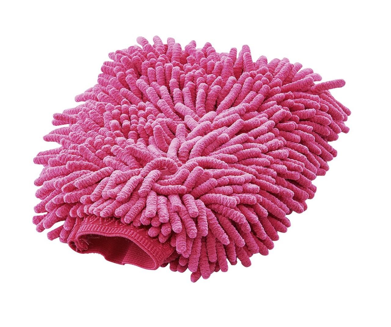 Bild von Pferdeputzhandschuh Microfaser lime, blau, pink