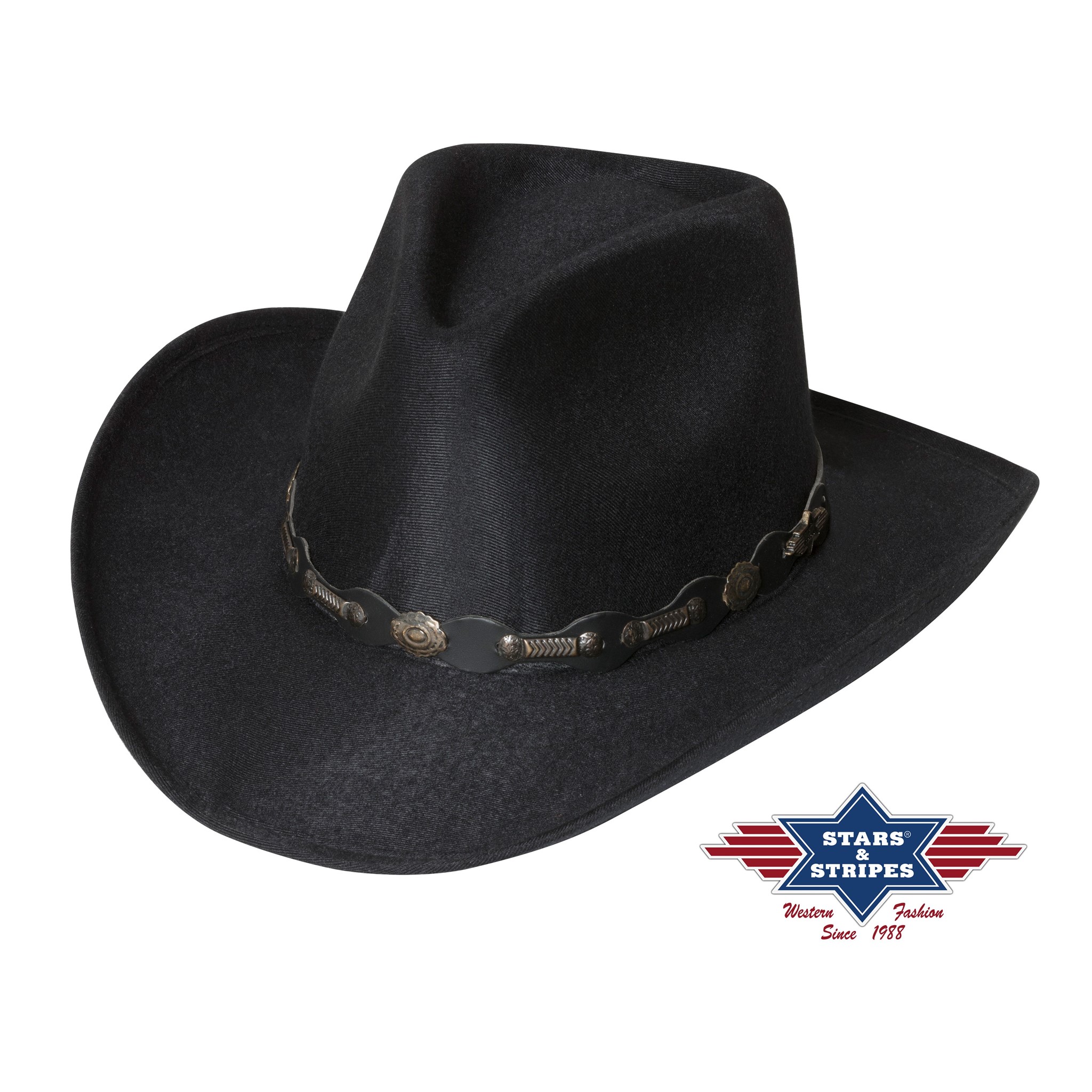 Bild von Westernhut, Cowboyhut ATLANTA schwarz