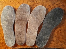 Bild von Alpaka Einlegesohlen, Alpakaeinlagen, Alpaka Einlagen Schuhe