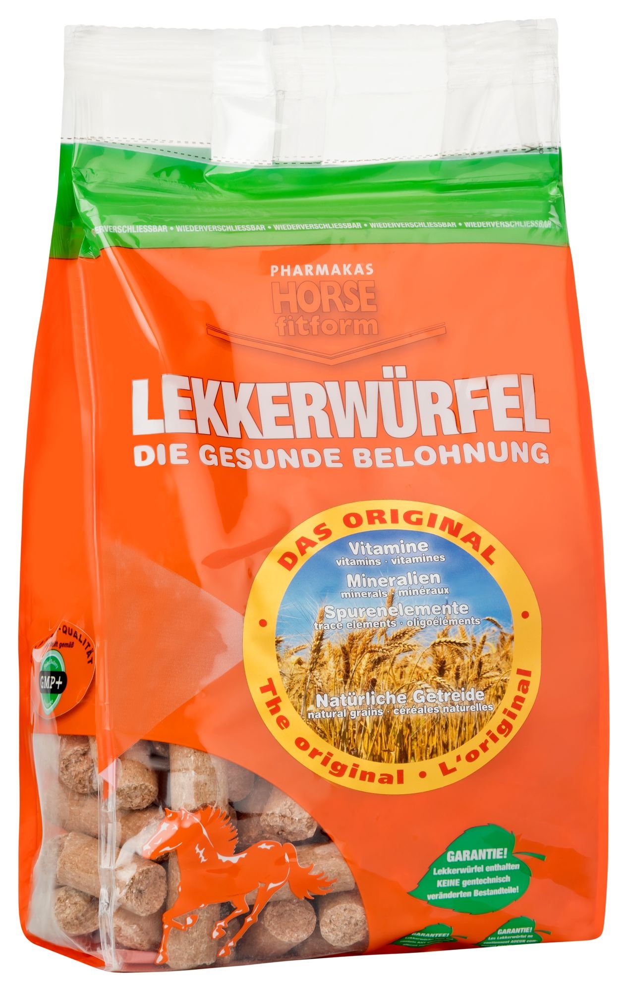 Der für Pferd und Reiter Lekkerwürfel
