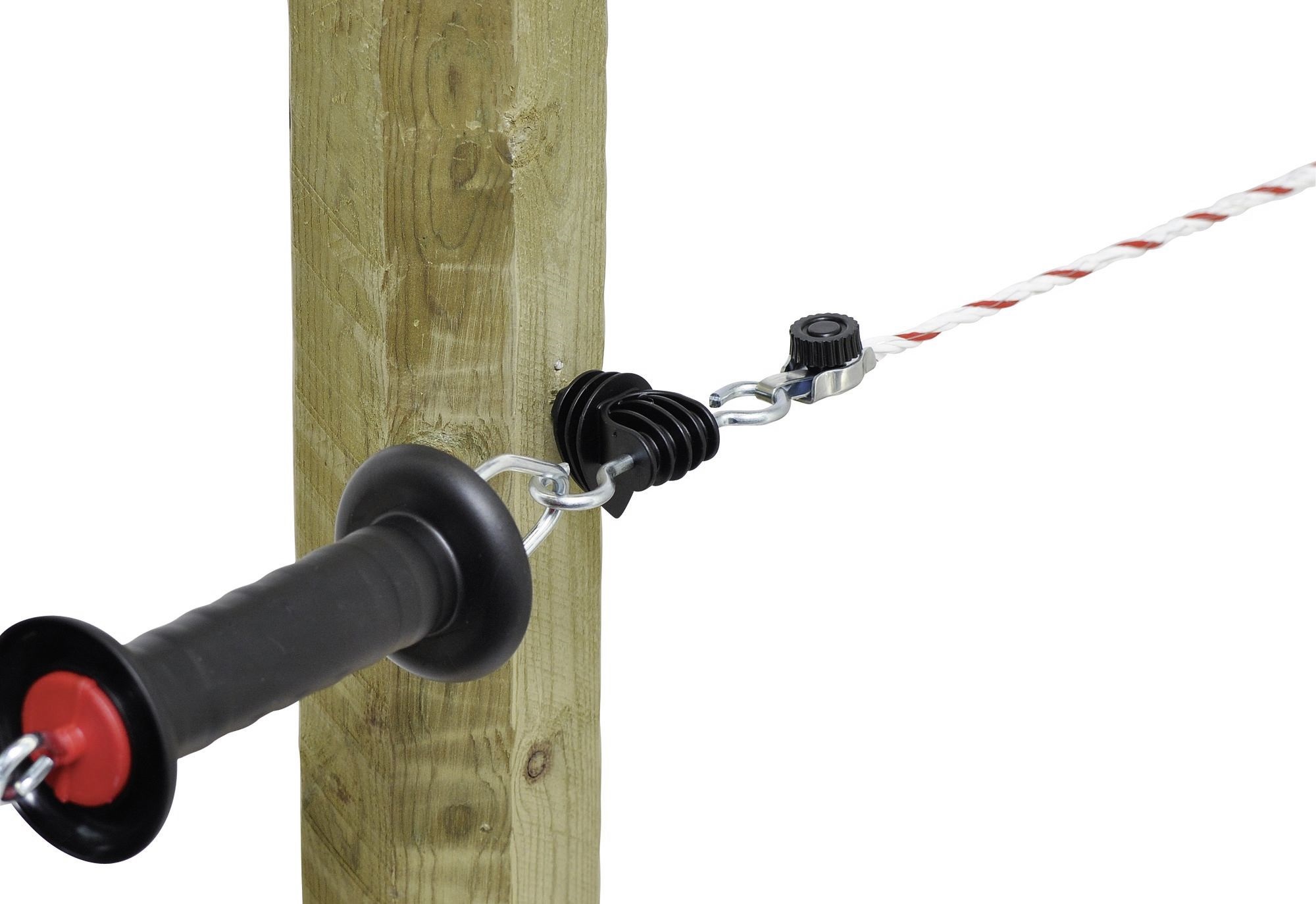 Torgriffisolator mit 6mm Holzgewinde 10 Stück Torgriff Torisolator Weide 441248